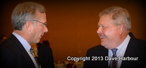 Scott Jepsen, ConocoPhillips, Alaska, David Lawer, First National Bank of Alaska, Support Industry Alliance, Photo by Dave Harbour